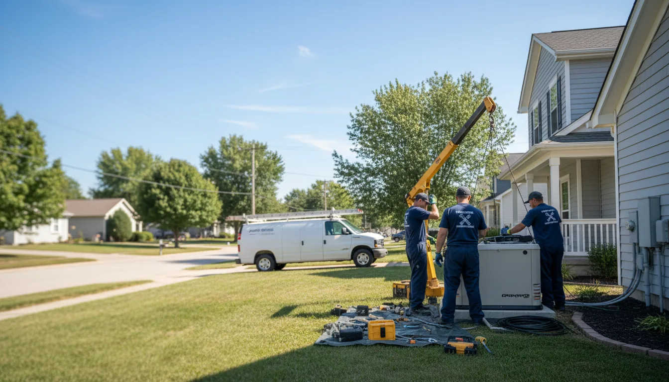 Generator Installation in El Paso, IL near me